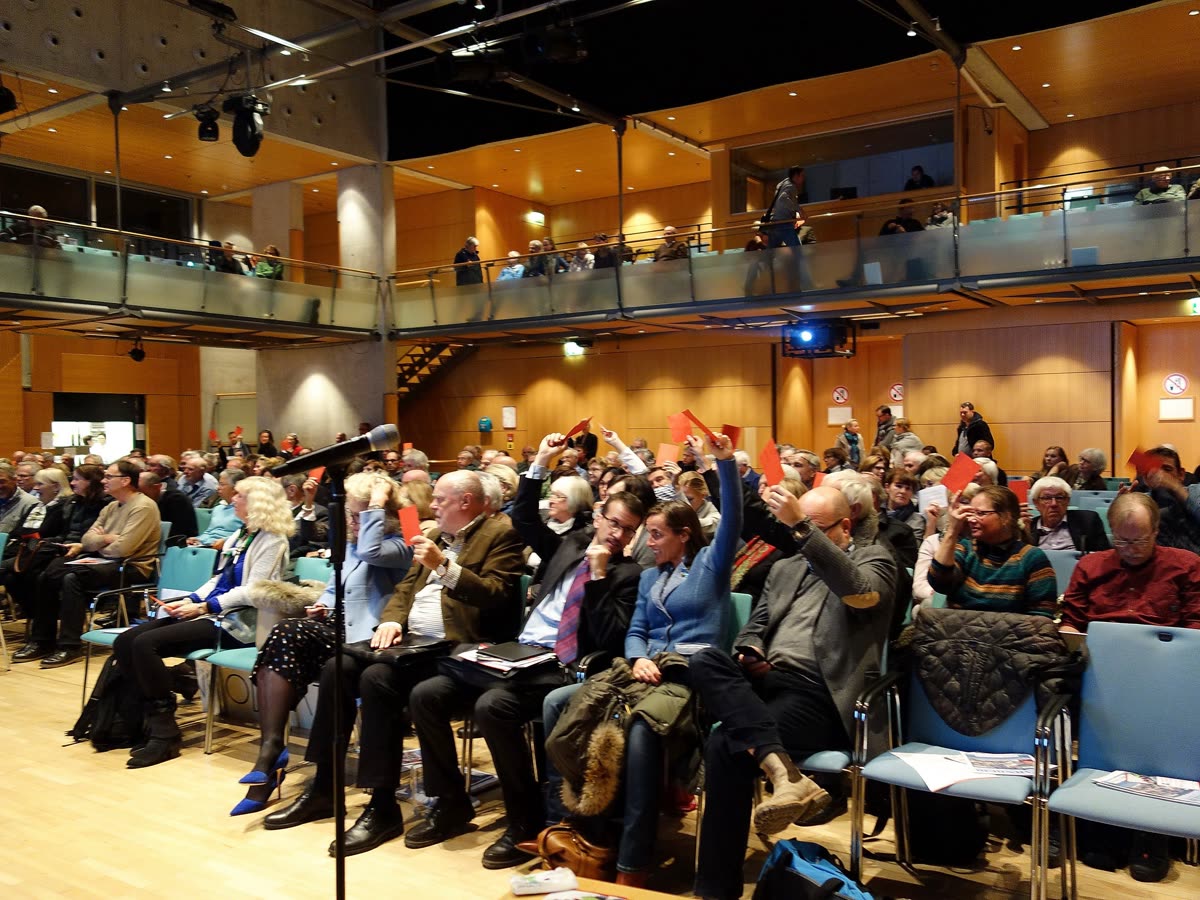 Bürgerversammlung in der Stadthalle
